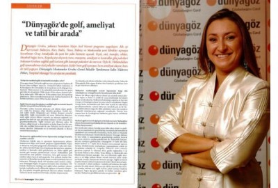 Dünyagöz’de golf, ameliyat ve tatil bir arada